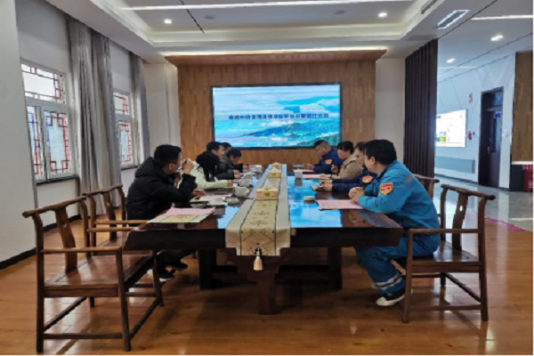 贵阳市生态环境局到贵阳海螺环保调研指导