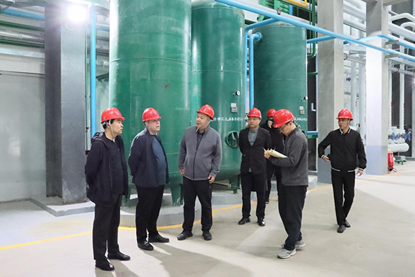 锦州市市委常委、常务副市长姚国民莅临锦州金利源公司参观调研